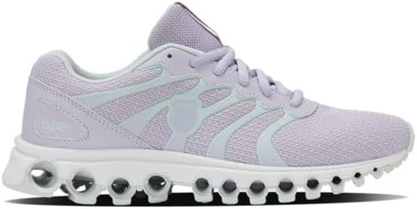 K-Swiss Women's Tubes 200 Training Shoe, Lilac/Ice Flow/White, 5.5 M