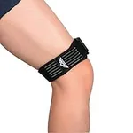 supregear IT Band Strap, Adjustable Iliotibial Band - Knee, Thigh, Hip & ITB Syndrome Support - Extra Compression Stabilizer for Patellar Tendonitis and Osgood Schlatters Woman Men