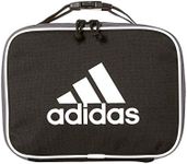 adidas Foundation Insulated Lunch Bag, Black/White, One Size, Foundation Insulated Lunch Bag