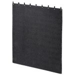 MABOZOO Studio Sound Blanket Large Soundproof Blanket with Eyelets, Heavy Duty Noise Cancelling Divider for Workshop Basement Wash Acoustic (Black, 244 x 203cm)