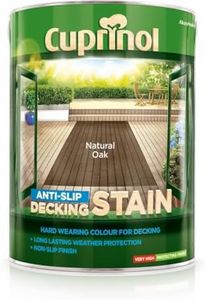 Cuprinol Ultra Tough Decking Stain 5L Natural Oak (319265)