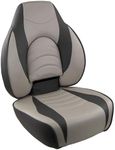 Springfield Marine 1780238 Deluxe Fish Pro High Back Seat - Charcoal/Grey