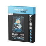 TitanShield 0.5mm Platinum UV and Scratch Resistant Pop Protectors Sleeve Case Compatible with Funko - 4" Inch Pop! Vinyl Figures (8 Count)