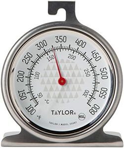 Taylor Large 2.5 Inch Dial Kitchen Cooking Oven Thermometer, Analog