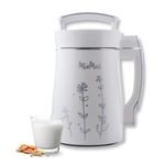 MioMat 8in1 Soy & Nut Milk Maker | Soy Milk, Almond milk, Oat Milk, Rice Milk, Cashew Milk, Nut Milk,| + Soups, Porridges and Smoothies | Self-Cleaning | Raw Milk Program | Stainless Steel