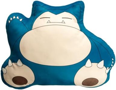 Franco Collectibles Cozy Bedding Super Soft Plush (Officially Licensed Product) Oversized Body Pillow, 25.5 in x 36 in, Pokemon-Snorlax