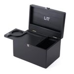 LITT Large Stash Trunk Box – Premium Trunk Organizer with Combination Lock for Discreet Accessory Storage | Superior Storage & Organisation Solution (Black)