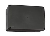 Knightsbridge JB0010BK Extra Large IP66 Weatherproof Enclosure in Black