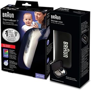 Braun Thermoscan 7 - Termómetro digital auricular + caja de protección