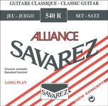 Savarez 540R Alliance Classical Guitar Strings, Standard Tension, Red Card