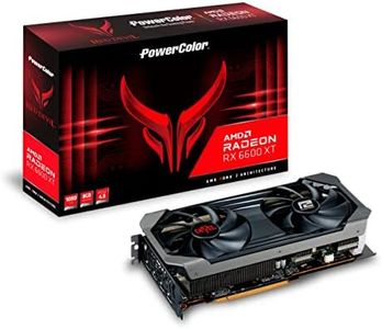PowerColor Red Devil AMD Radeon RX 6600 XT Gaming Graphics Card with 8GB GDDR6 Memory, Powered by AMD RDNA 2, HDMI 2.1 (Renewed)