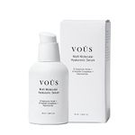 Pure 8x Hyaluronic Acid Serum with Argireline, Matrixyl | 50 ml | + Niacinamide + 8x Peptides Anti-aging | Vegan, Clean and Natural Moisturizer by VOÛS skincare