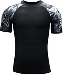 HUGE SPORTS Mens Rash Vest- Wildlin
