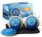 BallFun Water Skipping Balls for Beach Toys, Pool Balls for Swimming Pool, Splash Water Bouncing Balls for Pool Games with Friends and Family, Wave Jumper Balls for Summer Beach Pool River Lake