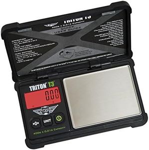 My Weigh T3-400 Triton T3 400 Gram x 0.01 Digital Pocket Scale Black