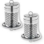 2 Pack Reinmoson Tea Strainers for 