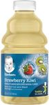 Gerber Water & Fruit Toddler Juice Blend, Strawberry Kiwi, 32 Ounce Bottles (Pack of 6)