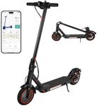 Electric Scooter Adults 8.5” Solid Tires 3 Speed Modes 20-30Km Range Foldable Electric Scooters with App Double Braking E Scooter 350W Adult Electric Scooter for Teens