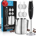 Zulay Kitchen Milk Frother Handheld