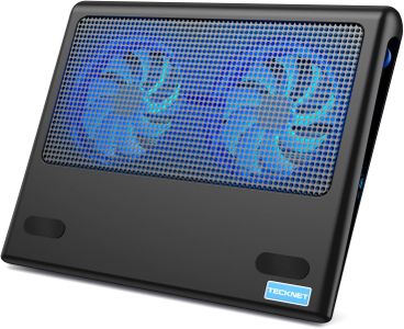 TECKNET Laptop Cooling Pad for 12-16" Notebooks – Quiet Fan Cooling