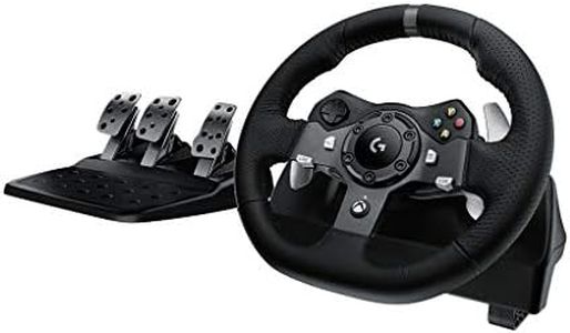 Volante da Corsa e Pedali Logitech G920 Driving Force, per Xbox One, Amp e PC, Spina UK