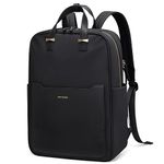 Women Splicing Laptop Backpack Stylish College Work Bag Travel Business Backpacks Fits 14 Inch Notebook