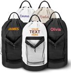 5 Pack Personalized Laundry Bag Hea