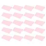 PATIKIL Eyeglass Microfiber Cleaning Cloth 6"x6", 20 Pack Glasses Cleaning Cloth Soft Wipe Screen Cloth for Camera Lens Eyeglasses Screens in Individual Vinyl Pouch, Pink