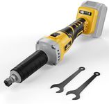 Cerycose Cordless Die Grinder, Compatible for Dewalt 20V Max Battery, Three Speed 26000 RPM Brushless Motor, 1/4" Precision Chuck, for Rust Removal, Grinding, Polishing, Deburring (No Battery)