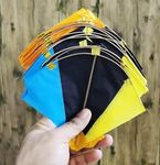 TOYSFAST Mini Paper Kite Patang (20 PCS) for Decoration Purpose, Project (B768)