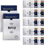 RFID Blocking Sleeves, Set of 10 Cr