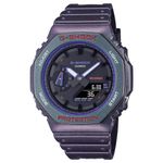 Casio G-Shock GA-2100AH-6ADR Multi-Coloured Analog-Digital Dial Multi-Coloured Resin Strap Men's Watch Shock and 200M Water Resistant G1496