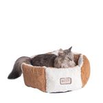 Armarkat Cat Bed C02NZS/MB Brown and Ivory