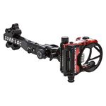 Sure-Loc 7-Pin Lethal Weapon Red Sight with Retina Lock, Black, Left