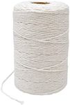 656 Feet Natural Cotton Bakers Twine Cotton Cooking Twine String for Trussing and Tying Meat Making Sausage