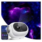 Govee Star Projector, Star Light with 8 Replaceable Discs, 38 Scene Modes, Bluetooth Speaker and 37 White Noises, Smart Planetarium Projector for Bedroom, Ceiling, Room Decor