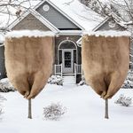 SAHENITEANA 2 Pack Burlap Winter Pl