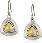 Lucky Brand Two Tone Drop Earrings