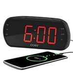 Coby Digital Dual Alarm Clock with 