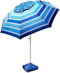 Fisqueen 8FT Large Beach Umbrella f