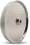 UF-SHARP CBN Grinding Wheel 8 inch 600 Grit, 1" Wide, 5/8" Arbor, Suitable for All Kinds of 8-inch Bench Grinders (600 Grit)