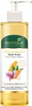 Biotique Ubtan & Collagen Body Wash with Goodness of Turmeric & Saffron for Unclogging Pores|Fresh and Radiant Skin|For Men & Women - 200ml