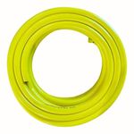 PIK Premium PVC Multipurpose Braided water Hose pipe (Heavy Duty & Strong) - Size 3/4 inch, 30 Meters long, Vibrant Yellow color | Lawn, outdoor use & Watering construction areas