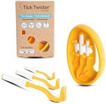 Tick Twister Tick Remover for Dogs and Human - Made in France - Tick Puller for Humans and Dogs - 3 Different Sizes - Dog Tick Removal Tool - Also for All Other Pets - Tick Nipper in
