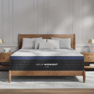 Helix Midnight Luxe with GlacioTex Cooling Mattress, Queen