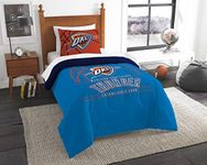 Northwest NBA Oklahoma City Thunder Comforter and Sham Set, Full/Queen, Reverse Slam