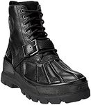 Polo Ralph Lauren Oslo High-S Leather Boot, Black, 6 UK