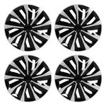 4 Pcs 17Inch Universal Hubcap Wheel Covers for Cars, Hubcaps for Ford Focus Transit, Wrap Rim Cover Trim Protector Replacement Hub Caps Kit