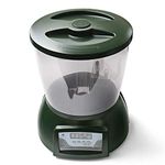 HAIEO Automatic Fish Feeder, LCD display 4.25L Auto Pond Fish Feeder timing quantitative Fish Food Dispenser For Aquarium Pond