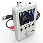 Quimat Updated 2.4" TFT Digital Oscilloscope Kit with Power Supply and BNC-Clip Cable Probe Q15001 (Assembled Finished Machine)